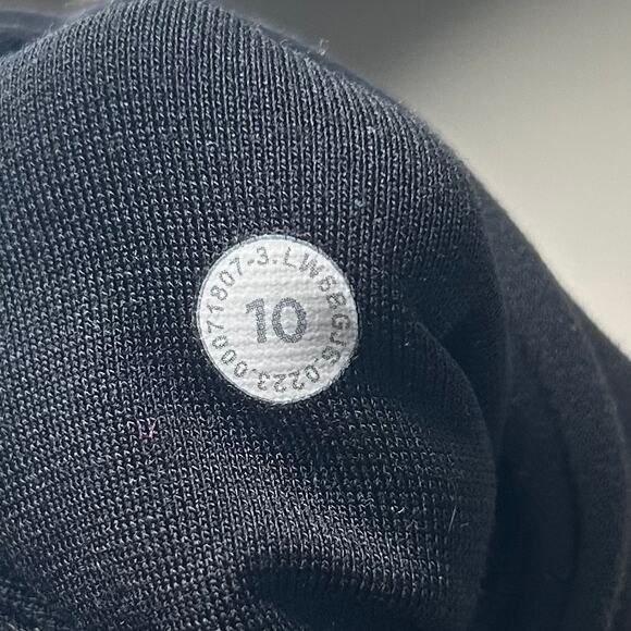 Lululemon Align High-Rise Crop 23" Black Nulu Leggings – Size 10 - Picture 8 of 9